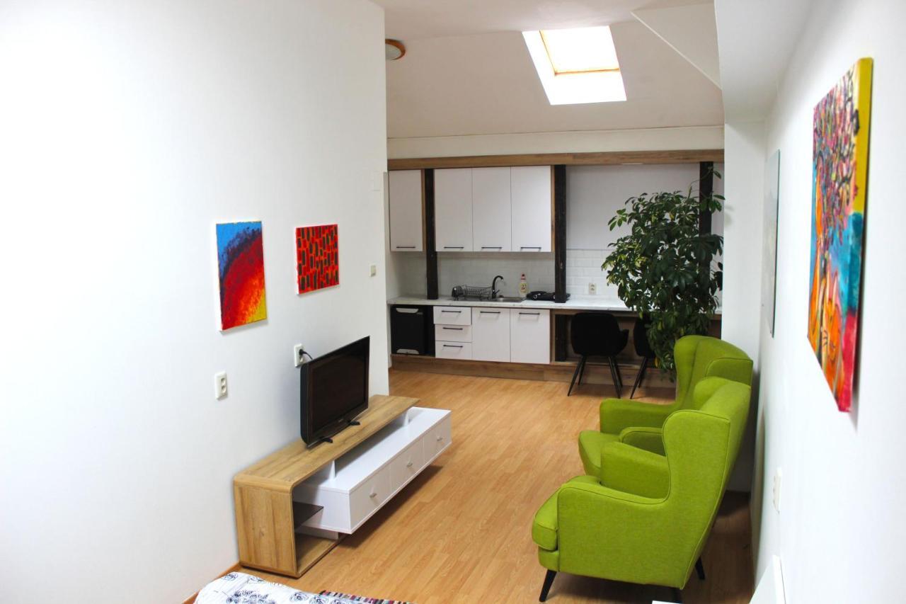 Krasny Priestranny Slnecny Apartman V Centre Mesta เตร็นชีน ภายนอก รูปภาพ